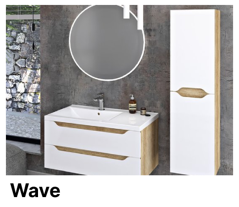 Koupelnové skříňky Sapho Wave